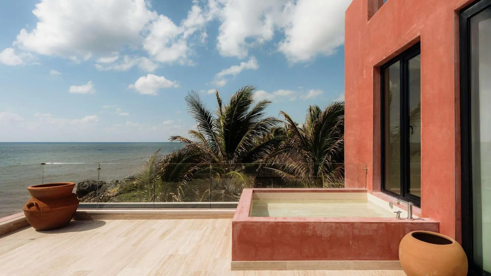 Tatil Evi Beachfront Villa - 25M Pool - Yoga Deck - Jacuzzi Tulum Meksika