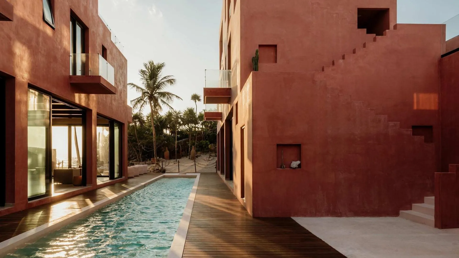Beachfront Villa - 25M Pool - Yoga Deck - Jacuzzi Tulum Tatil Evi